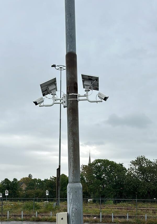 hikvision solar camera locatie